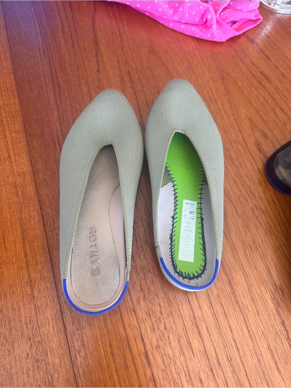 2 pair Rothy’s mules - Picture 3 of 4